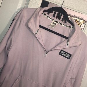 PINK Lilac Half Zip